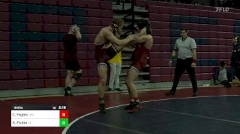 184 lbs Semifinal - Colin Fegley, Lock Haven vs Sam Fisher, Virginia Tech