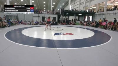 120 lbs Olivia Crull, Indiana vs Vanessa Keller, Oregon