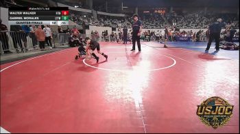 46 lbs Quarterfinal - Walter Walker, Fitness Fight Factory Wrestling Club vs Gabriel Morales, L-Town Titans