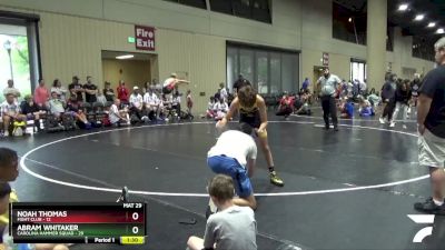 85 lbs Semis & Wb (16 Team) - Noah Thomas, Fight Club vs Abram Whitaker, Carolina Hammer Squad