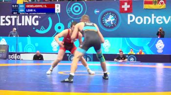 57 kg 1/4 Final - Giorgi Gegelashvili, Georgia vs Horst Justin Junior Lehr, Germany