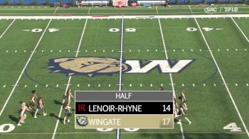Replay: Lenoir-Rhyne vs Wingate | Oct 28 @ 1 PM