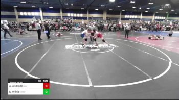 172 lbs Round Of 32 - Antonio Marcelo Andrade, Silverback WC vs Connor Wilkie, Chaparral HS