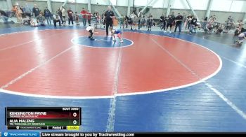 57 lbs Semifinal - Alia Maleng, Tri-Town Bullyz Wrestling vs Kensington Payne, Thunder Mountain WC