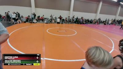 63 lbs Quarterfinal - Deacon Brooks, Warrior Wrestling Club vs Ashton Luna, Rise Wrestling