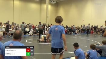 70 lbs Rr Rnd 1 - Parker Phillips, K8 Ride Out vs Paxton Miller, K8 Camp Reynolds