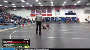 174 lbs Semifinal - Jacob Sherzer, Cornell College vs Ben Sarasin, Chicago