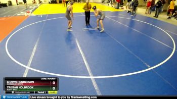 182 lbs Cons. Round 1 - Shawn Henderson, Cambridge-Isanti vs Tristan Holbrook, Scott West