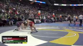 Quarterfinal - Quinn Bailey, Chadron vs Kayleb Saurer, Adams Central