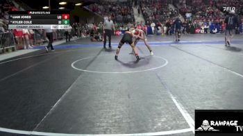 120 lbs Champ. Round 1 - Liam Jones, Labette vs Kyler Cole, Smith County