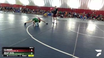 150 lbs Round 3 (4 Team) - Brady Ruhl, Pequot Lakes/Pine River Backus vs Ty Imhoff, Iowa Grant/Highland