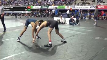 125 lbs Round 1 (16 Team) - El Kirk, Central Oklahoma vs Luke Acuna, Ashland