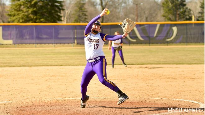 Ward Pitches a No-Hitter as Minnesota State Takes Down U Indy