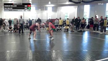 157 lbs Semifinal - Charlie Millard, Minnesota vs Kal Miller, Maryland - UNATT