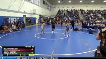 92 lbs Round 4 - Uriah Correa, Terminators Wrestling vs Mason Schlaht, Sunkist Kids Monster Garage