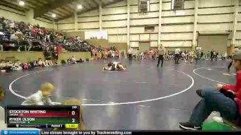 135 lbs Champ Round 1 (16 Team) - Ryker Olson, Spanish Fork vs Stockton Whiting, Uintah