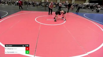 109 lbs Quarterfinal - Riker Ohearon, Sanderson Wr Ac vs Abraham Coronado, Nevada Elite