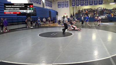 149 lbs Quarterfinal - Porforio Govea, University Of Dubuque vs Maksim Mukhamedaliyev, Chicago