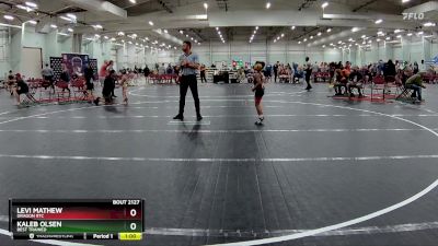 60 lbs Cons. Round 3 - Kaleb Olsen, Best Trained vs Levi Mathew, Dragon RTC