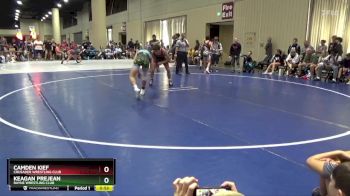 126 lbs Cons. Round 2 - Camden Kief, Crusader Wrestling Club vs Keagan Prejean, Rayne Wrestling Club