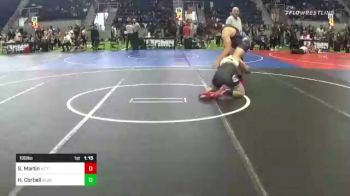 190 lbs Semifinal - Samuel Martin, Az Tilters vs Hollis Corbell, BlackCat WC