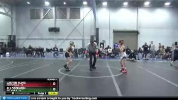 80 lbs Round 3 (8 Team) - Eli Oberheim, Mat Attack vs Jasper Kling, MMA Uprising