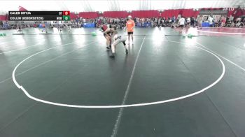 190 lbs Round 1 (8 Team) - Collin Uebersetzig, Waunakee vs Caleb Dryja, Oconto Falls