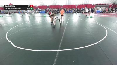190 lbs Round 1 (8 Team) - Collin Uebersetzig, Waunakee vs Caleb Dryja, Oconto Falls