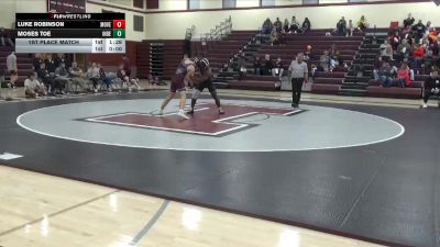 175 lbs 1st Place Match - Luke Robinson, Mount Vernon vs Moses Toe, Independence