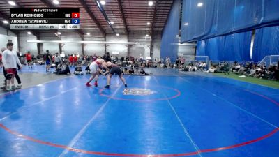 215 lbs Semifinal - Dylan Reynolds, Ruthless - HS vs Andrew Tatashvili, Refugee All-Stars - HS
