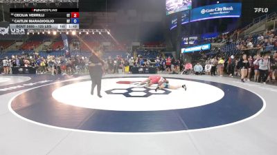 125 lbs Champ. Rd Of 32 - Cecilia Verrilli, CT vs Caitlin Maragioglio, NY