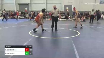 150 lbs Rr Rnd 1 - Gavin Sandoval, The Washington Warriors vs Danny Serrano, Atc