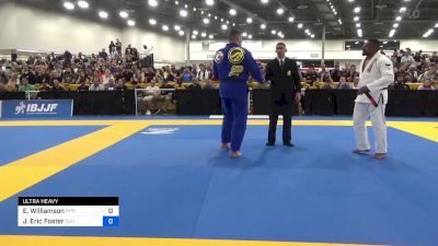 Edrik Williamson vs James Eric Foster 2024 World Masters IBJJF Jiu-Jitsu Championship