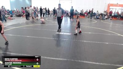 50/55 Round 4 - Hunter Redding, Team Tiger vs Seth Curtiss, Eastside Youth Wrestling