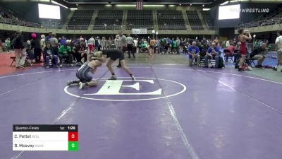 152 lbs Quarterfinal - Braxton Mcavey, Quantico vs Cole Pettet, Berlin