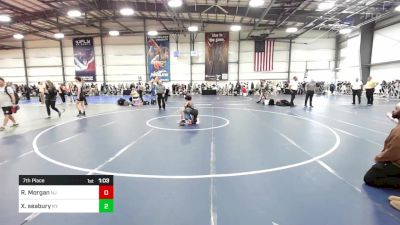 95 lbs 7th Place - Ryan Morgan, NJ vs Xavier Seabury, NY