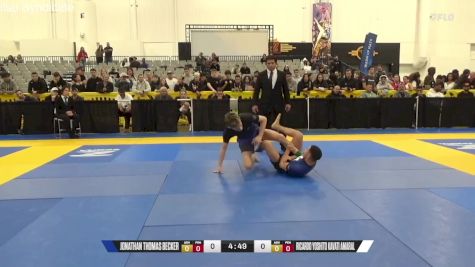 Ricardo Yoshito Kavati Amaral vs Jonathan Thomas Becker 2024 World IBJJF Jiu-Jitsu No-Gi Championship