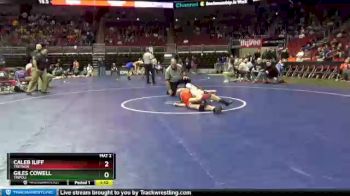 1 lbs Cons. Round 1 - Caleb Iliff, Treynor vs Giles Cowell, Tripoli