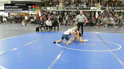 120 lbs Round Of 16 - Carter Lanzilli, Ridgefield vs Brayden Buchanan, Essex