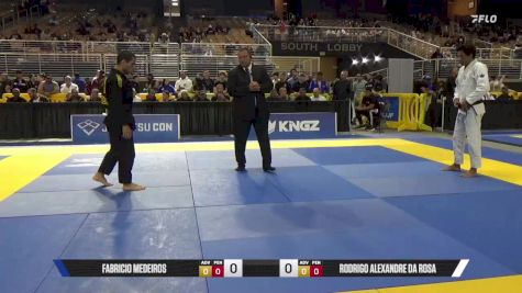 Rodrigo Alexandre Da Rosa vs Fabricio Medeiros 2025 Pan Jiu Jitsu IBJJF Championship