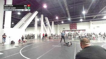 50 lbs Round Of 16 - Diego Coor, Manu WC vs Zachary Barry, Inland Elite WC