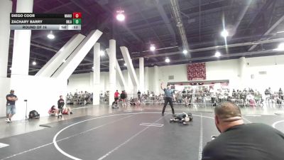 50 lbs Round Of 16 - Diego Coor, Manu WC vs Zachary Barry, Inland Elite WC