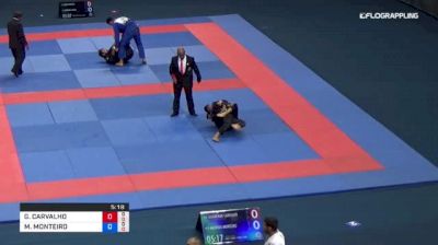 GUILHERME CARVALHO vs MATHEUS MONTEIRO 2018 Abu Dhabi Grand Slam Rio De Janeiro