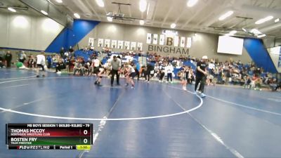 79 lbs Semifinal - Thomas McCoy, Northside Wrestling Club vs Bosten Fry, Team Prestige