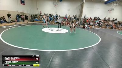 175B Quarterfinal - Owen Roberts, Natrona County vs Mikkel Klepp, Lovell