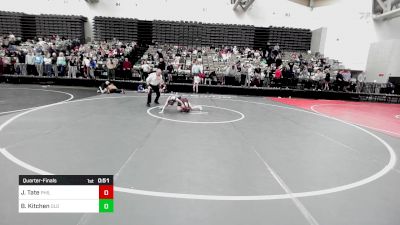 77-J lbs Quarterfinal - Julian Tate, Phillipsburg vs Baine Kitchen, Old Bridge Wrestling Club