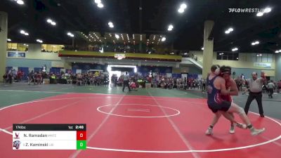 174 lbs Round Of 64 - Noah Ramadan, Montclair State vs Zachary Kaminski, Liberty