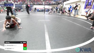 Quarterfinal - Cooper Vansyckle, Bridge Creek Youth Wrestling vs Jacobi Holmes, Cowboy Wrestling Club