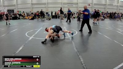 84 lbs Round 9 (10 Team) - Kanoa Saferite, NOVA WC vs Seth Hollerman, Rambler WC