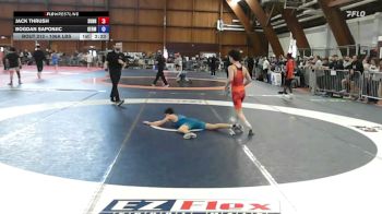 106A lbs Quarterfinal - Jack Thrush, Sunnyside High School vs Bogdan Saponjic, Germany